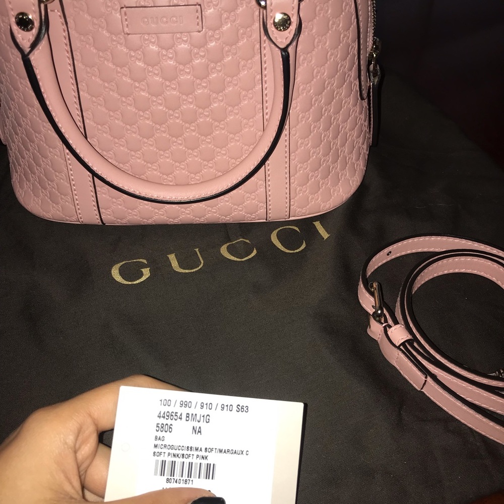 Gucci soft pink dome purse - Picture 3 of 3